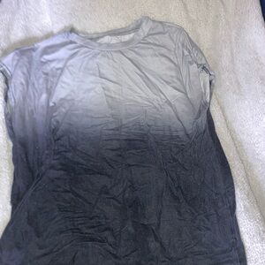 Gradient Gray Women's Top
